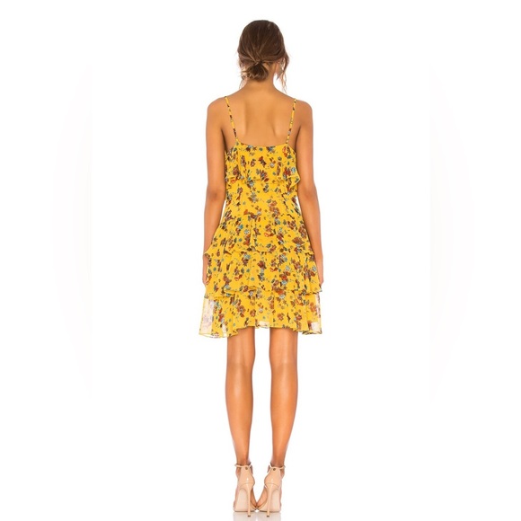 Rebecca Minkoff Marla Dress in Yellow - Picture 3 of 7